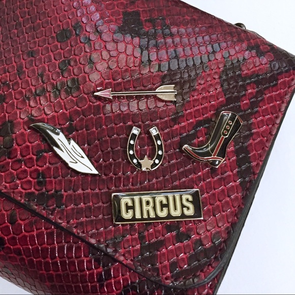 Sam Edelman Circus Crossbody Bag (Red) - Picture 2 of 4